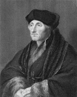 Erasmus Desiderius von Rotterdam, 1465 - 1536, a Dutch humanist, theologian, philosopher, scholar