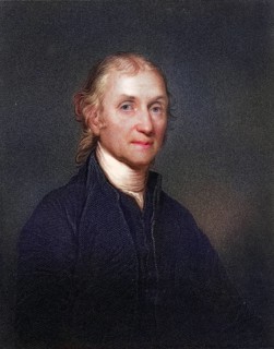Joseph Priestley 1733-1804, English clergyman, political theorist and natural scientist. From the