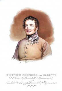 Emerich Bakonyi, Freiherr, (1768-1845), k. k. General, Historical, digitally restored reproduction