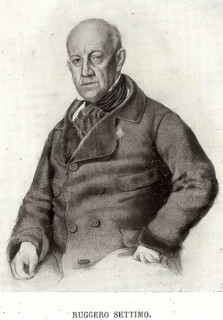 Ruggero Settimo (born 19 May 1778 in Palermo, died 12 May 1863 in Malta) was a Sicilian prince,