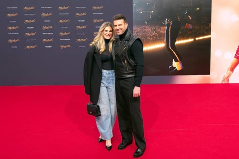 Jay Khan and accompaniment, MICHAEL, International Premiere and Global Fan Celebration, Uber Platz,