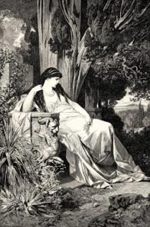 ACT I, SCENE II., scene from Iphigenie auf Tauris, Iphigenia in Tauris, Johann Wolfgang von Goethe