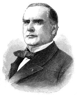 William McKinley, 1843 - 1901, the 25th President of the United States, William McKinley, Jr., 1843