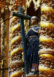 Sacred artwork, Saint Peter of Alcantara, São Francisco Church, St. Francis Church, UNESCO World