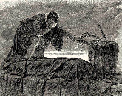 ACT V., SCENE IV., scene from EGMONT by Johann Wolfgang von Goethe