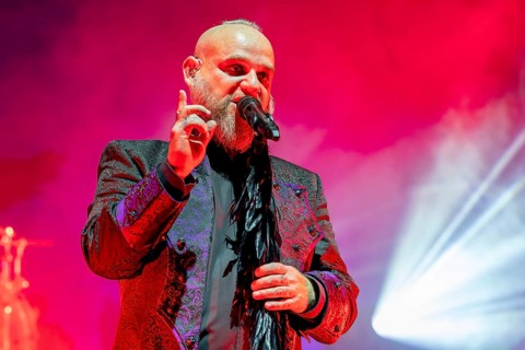 Martin Engler, Singer, Mono Inc., Dark-Rock Band, D, live on Live 2025 Tour at Columbiahalle Berlin