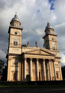 Romania, city of Satu Mare, catholic cathedral