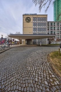 Continental Tower, architects Werner Dierschke and Ernst Zinsser, Gottfried Wilhelm Leibniz