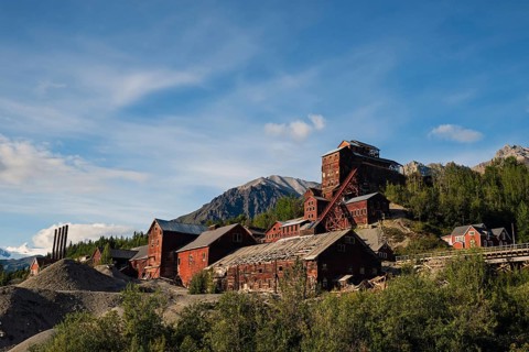 Kennicott Mine, Historic Copper Mine near McCarthy, Wrangell-St Elias National Park