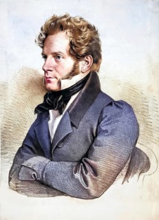 Jakob von Gentz (1805-1875), publicist, journalist, lawyer, Historical, digitally restored