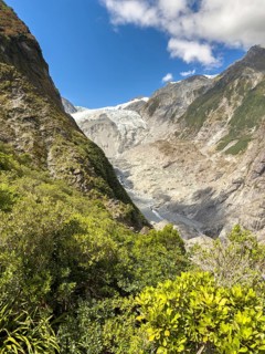Hiking trail of the Roberts Point Track at Franz Josef Glacier, Franz Josef, Waiau, South Island,