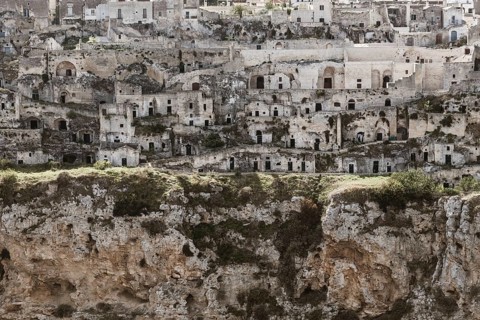 Matera in region Bazylikata, Italy - commonly referred to as town carved out of the rock