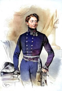 Wilhelm Graf Lichnowsky, 1793-1864, Austrian General, Historical, digitally restored reproduction
