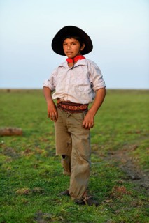 Young gaucho at Puesto Mingo, Esteros del Iberá, at Concepción del Yaguareté Corá, Corrientes