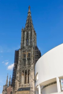 Ulm Cathedral, west tower, Cathedral of Our Lady in Ulm, Gothic architectural style, sacred