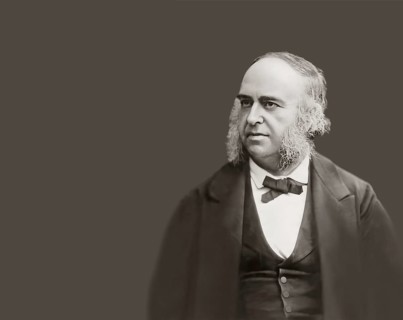 Pierre Paul Broca, 1824 – 1880, French physician, anatomist and anthropologist, digital edited