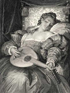 Doña Ana de Mendoza y de la Cerda, Princess of Eboli, Duchess of Pastrana, a Spanish aristocrat,