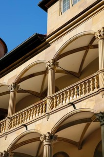 Old Palace Stuttgart, former moated palace, princely residence, 14th century seat of the Counts of