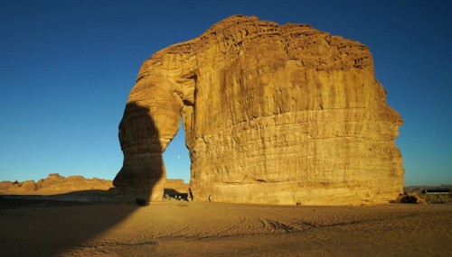 Elephant Rock, rock in Al Ula, Al Ula, Saudi Arabia, Middle East