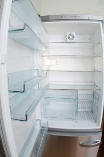 Empty fridge, diet, nutrition, food, lose weight, empty