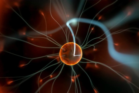 A burning plasma lamp, traces, light, reflections, colorful, colorful, light strips, plasma ball,