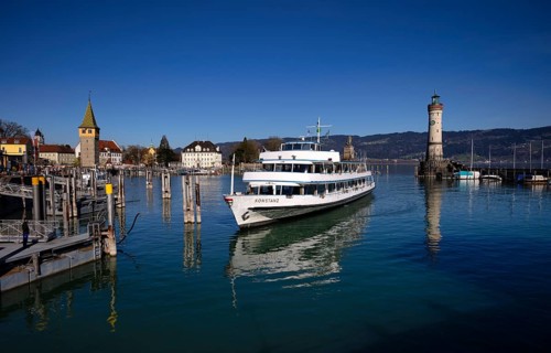 Lake Constance ferry, BSB passenger ship Konstanz, Lake Constance-Schifffahrt, Lake Constance