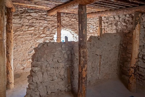Clarkdale, Arizona - Tuzigoot National Monument. The park preserves the remains of a Southern