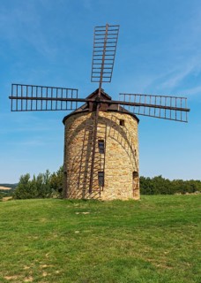 Jalubí Windmill, Czech Republic