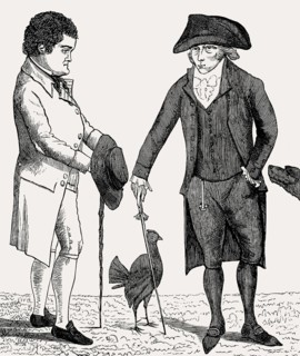 William Brodie or Deacon Brodie and George Smith, a Scottish gang, thieves in Edinburgh, Scotland,