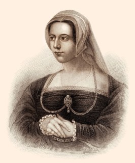 Catherine Parr, 1512-1548, Königin von England und Irland, die letzte Ehefrau von König Heinrich