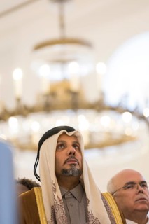 Abdulla Ibrahim A.S. Al-Hamar Qatar at the Federal President's New Year's Reception at Bellevue