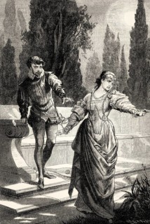 ACT V., SCENE IV., Princess, Tasso, scene from Torquato Tasso, a play by Johann Wolfgang von Goethe