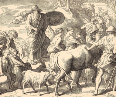 Mattathias' Followers, Old Testament, by Julius Schnorr von Carolsfeld
