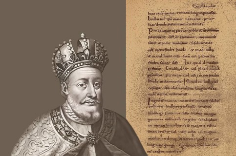 Charles the Bald, 823 – 877, emperor of the Carolingian Empire