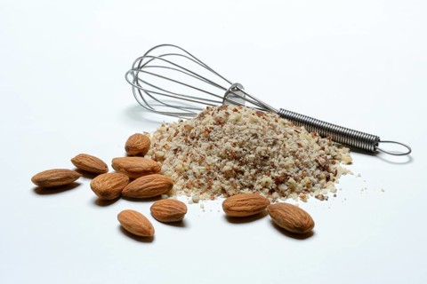 Almonds and ground almonds, Prunus amygdalus