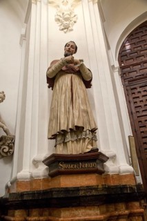 Statue of Saint Raimundo Nonato, Chapel of Saint Teresa, cathedral church, Cordoba, Spain