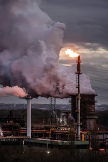 Bottrop, North Rhine-Westphalia, Germany, The Prosper coking plant is one of three operating coking