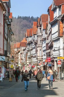View of Hannoversch Münden, Lower Saxony, Germany