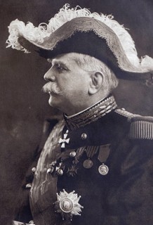 Marshall Joffre portrait, 1917, France
