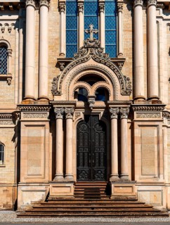 Russian Orthodox Church of St Elisabeth on the Neroberg, Wiesbaden, Hesse, Germany