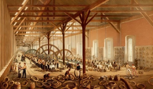 Wire drawing milWorkshop of the wire drawing mill Westfälische Drahtwerke AG, Funke, Borbet & Co.
