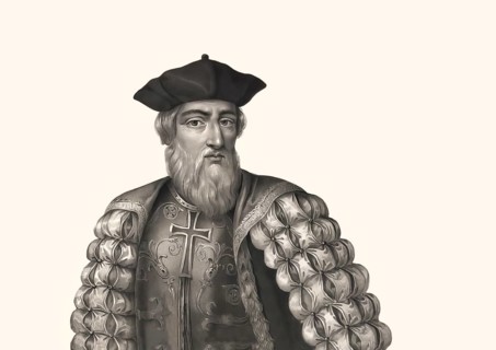 Vasco da Gama, c. 1460s – 1524, Portuguese explorer, digitally edited