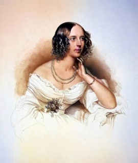 Katharina Pereira-Arnstein, née von Diller (1806-1843), 1st woman of Ludwig von Pereira-Arnstein,