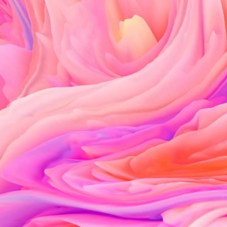 A vibrant illustration showcasing swirling pastel colors blending seamlessly. The dynamic burst of