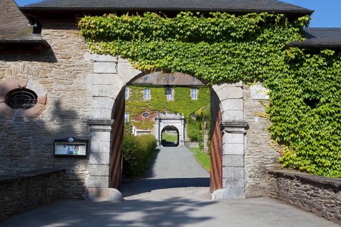 Burg Schnellenberg castle, Hanseatic City of Attendorn, Sauerland region, North Rhine-Westphalia,