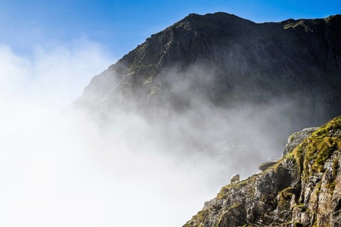 Snowdon Massif, Snowdon Range, Snowdonia, North Wales, UK