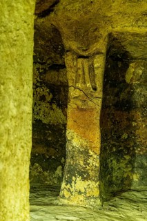 Pre-Columbian hypogea or tombs, Unesco world heritage site, Tierradentro, Colombia