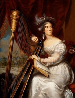 Mrs John Quincy Adams (ca. 1824), ca. 1840, Historic, digitally restored reproduction from a 19th