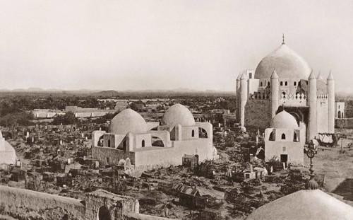 Al-Baqi, the main cemetery, city of Medina, Al Madinah Province, Saudi Arabia, 19th century