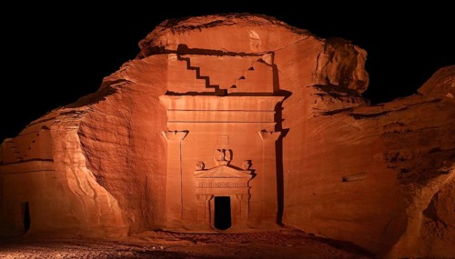 Middle East, Saudi Arabia, Nabataeergran in Al Ula, Al Ula